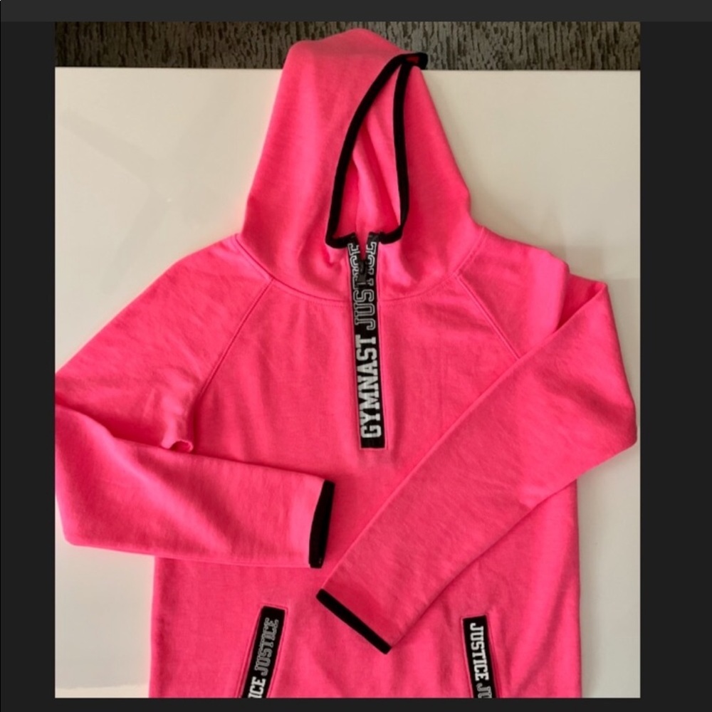 Justice gymnast hoodie new